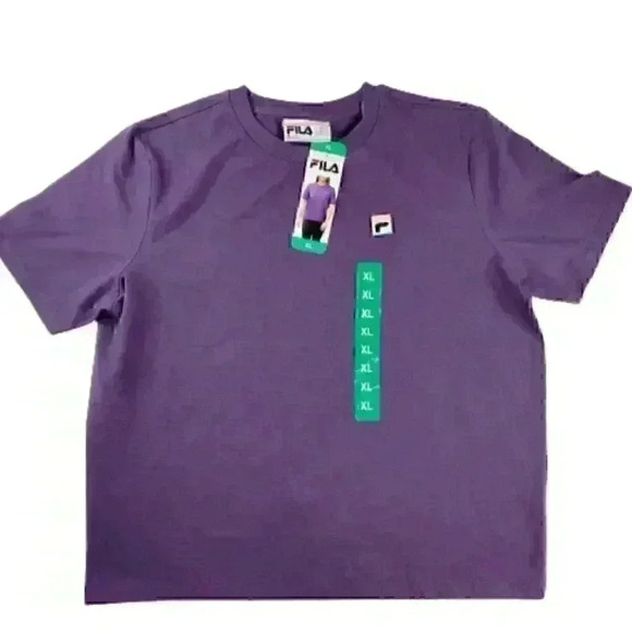 Fila Blouse Top Women's Sz XL Short Sleeve Stretch - Picture 1 of 5